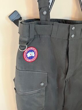 Canada Goose Black Tundra Bib Pants